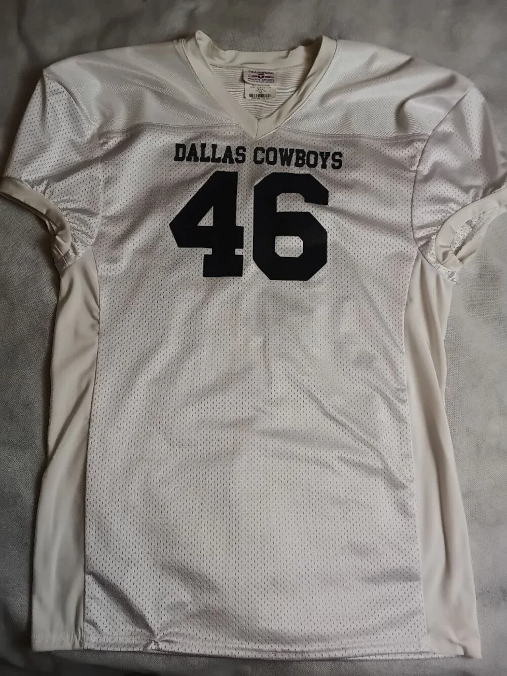 Vintage Teamwork Apparel Dallas Cowboys Jersey Pro Cut XL #46 George Fan Apparel